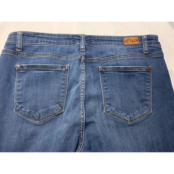 Judy Blue Jeans Womens 15/32 Blue Boyfriend Fit Ankle Stretch Denim - Picture 10 of 10